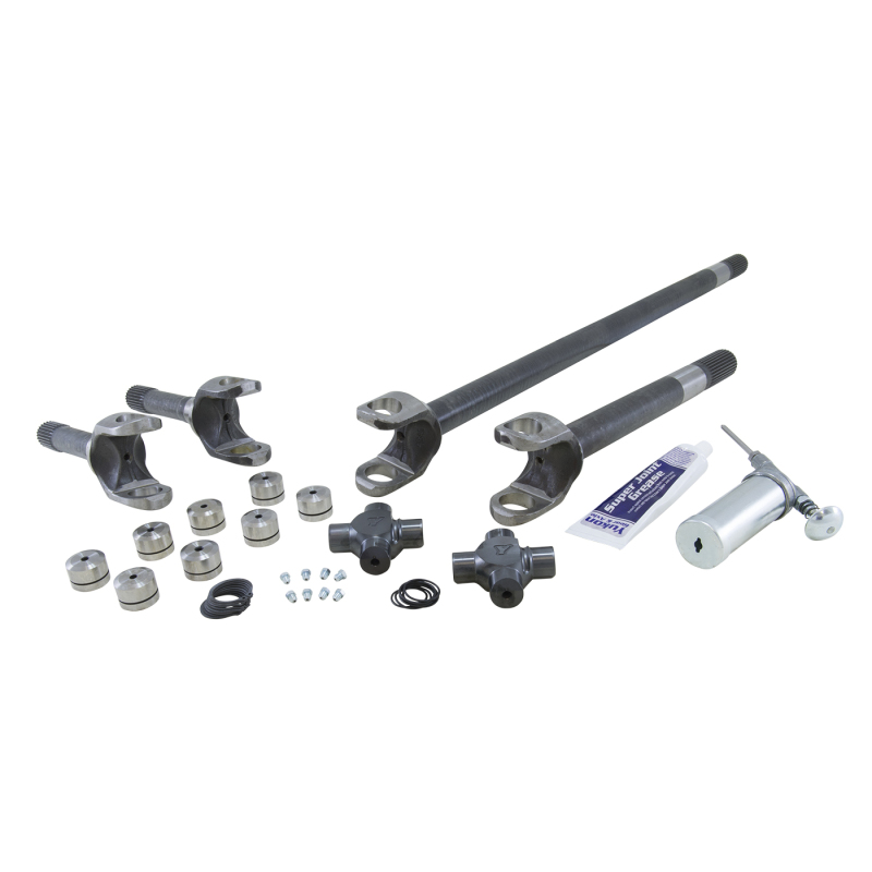 Jeep TJ Axle Kit - Front - Yukon Gear & Axle - 4340 Chromoly with Super Joints - `97-`06